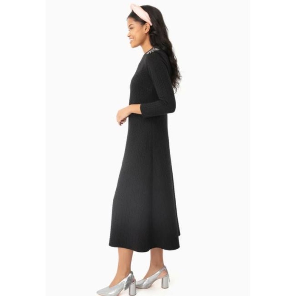 Tuckernuck Black Quilted Harper Dress